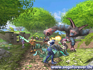 Phantasy Star Online Screenshot