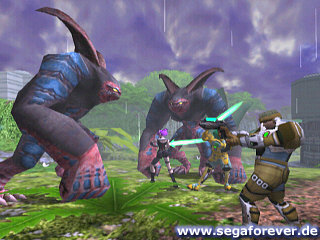 Phantasy Star Online Screenshot